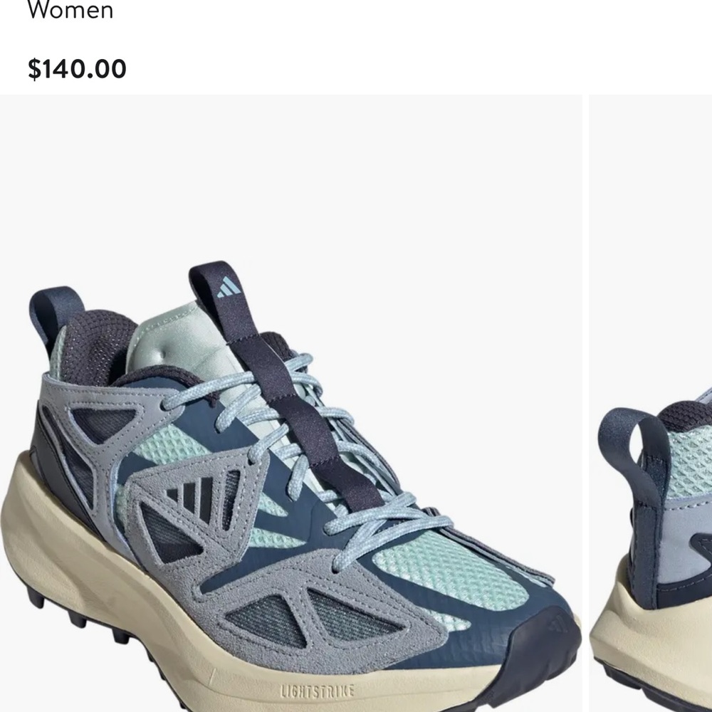 Adidas Blue Athletic Shoes for Performance